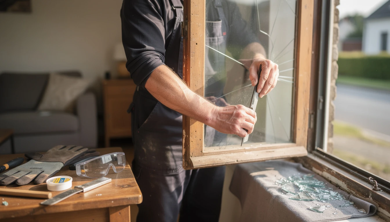 Dépannage vitrier à Aiseau-Presles : solutions rapides pour vos urgences