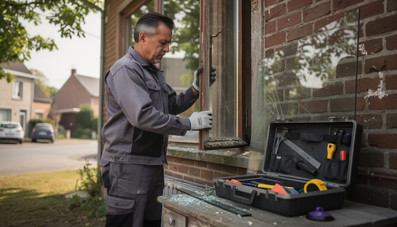 Dépannage vitrier à Anderlues : solutions rapides pour tous les besoins en vitrerie