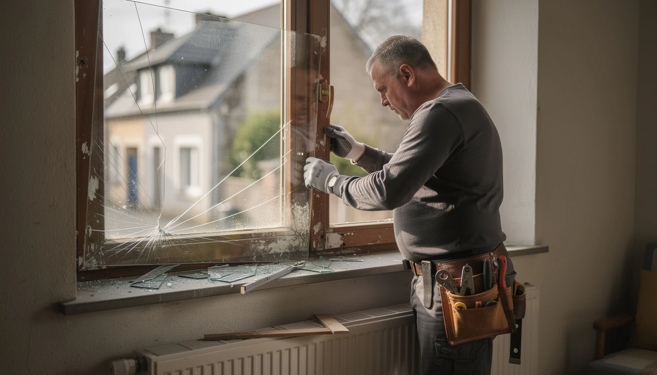 Dépannage vitrier à Athus : réponse rapide pour tous vos soucis de vitrage