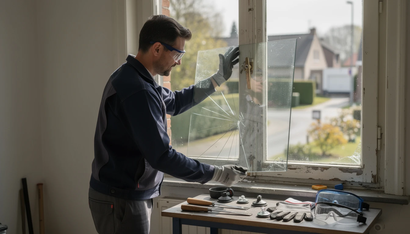 Dépannage vitrier à Dilbeek : solutions rapides et fiables pour vos urgences