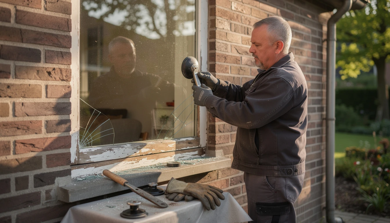 Dépannage vitrier à Edegem : solutions rapides pour vos vitres endommagées