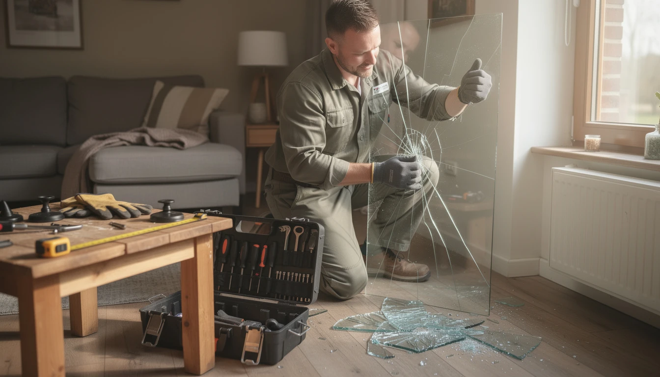 Dépannage vitrier à Erembodegem : les solutions pour des vitrages en toute sécurité