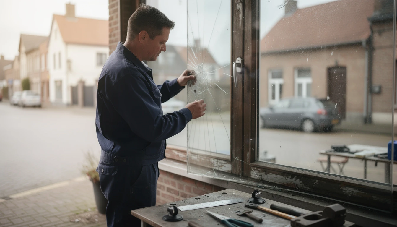 Dépannage vitrier à Hamont : services rapides pour vos vitres et vitrages