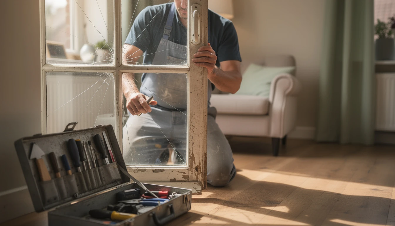Dépannage vitrier à Harelbeke : trouver une solution rapide et fiable pour vos vitrages