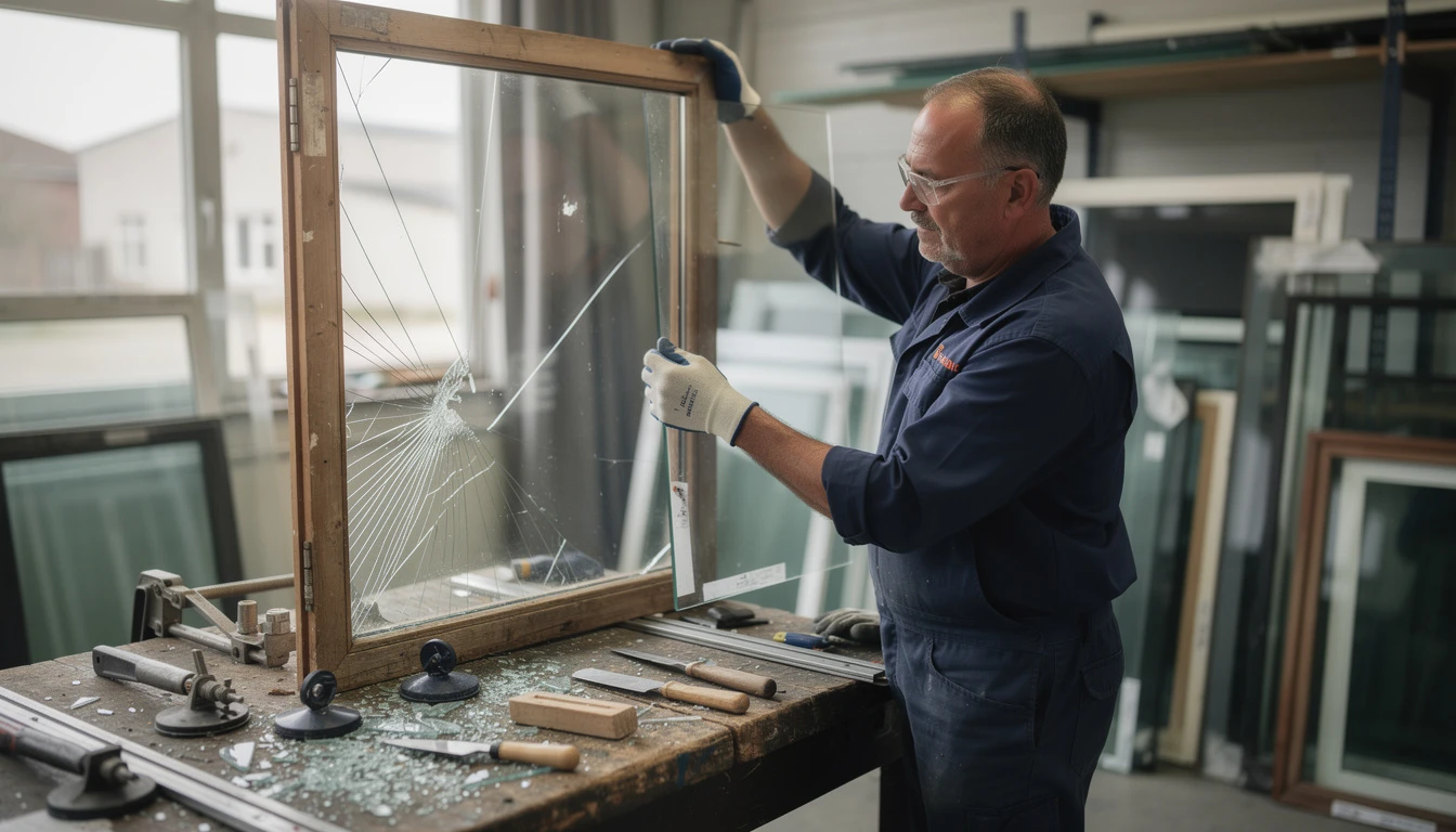 Dépannage vitrier à Helchteren : des solutions fiables pour toutes les urgences