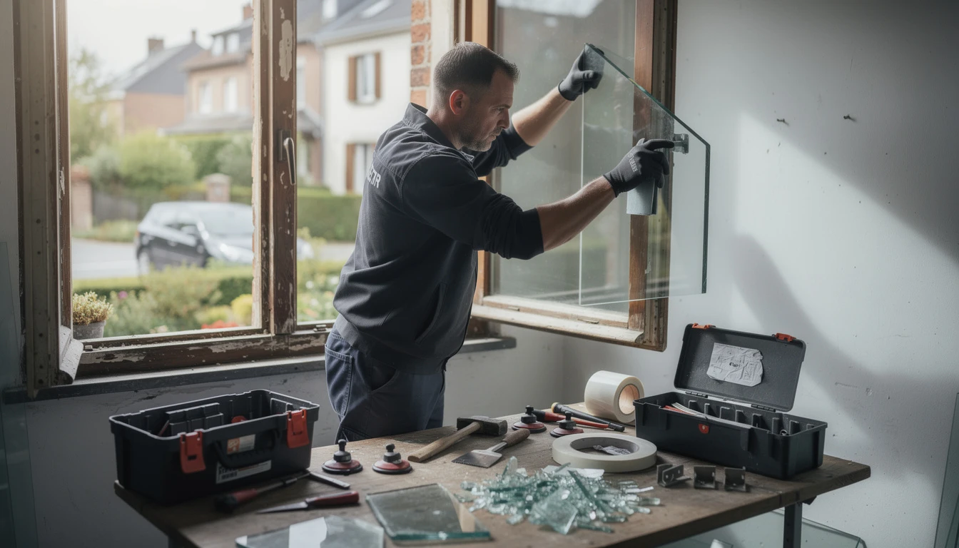 Dépannage vitrier à Heusy : des solutions rapides pour vos urgences de vitrage