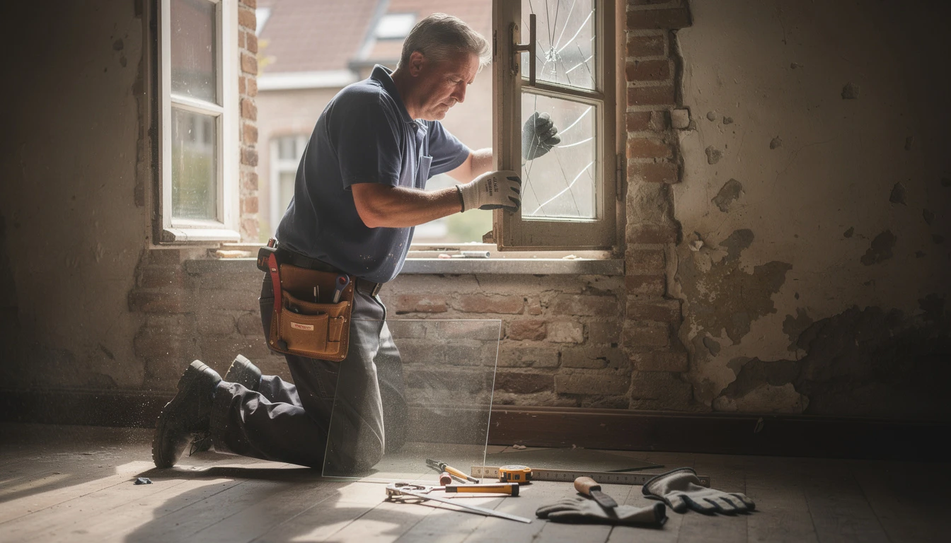 Dépannage vitrier à Heverlee : quand et comment faire appel à un professionnel