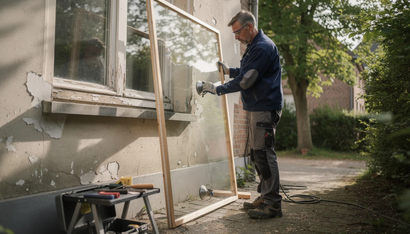 Dépannage vitrier à Itterbeek : conseils et solutions pour tous vos besoins en vitrerie