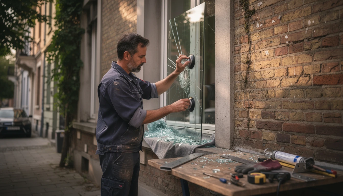 Dépannage vitrier à Ixelles : toutes les solutions en cas d’urgence