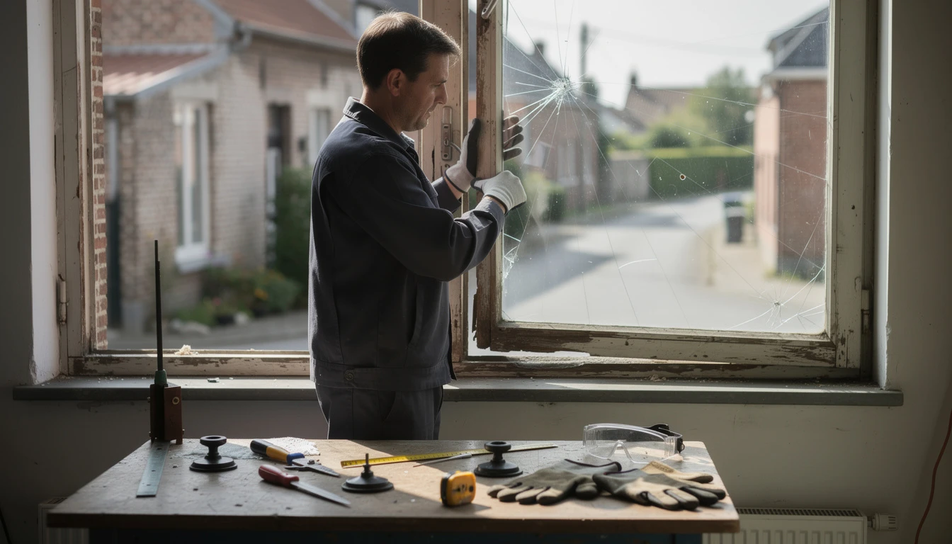 Dépannage vitrier à Kruishoutem : solutions efficaces pour vos urgences vitrage