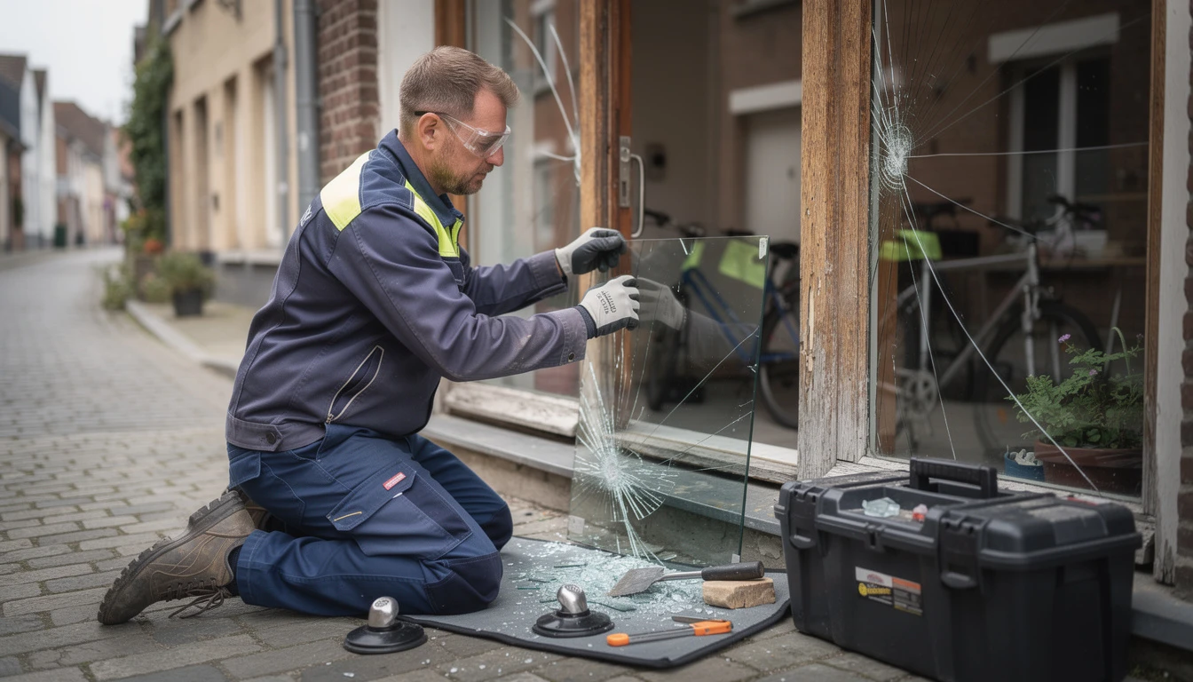 Dépannage vitrier à Maaseik : solutions efficaces pour toutes les urgences