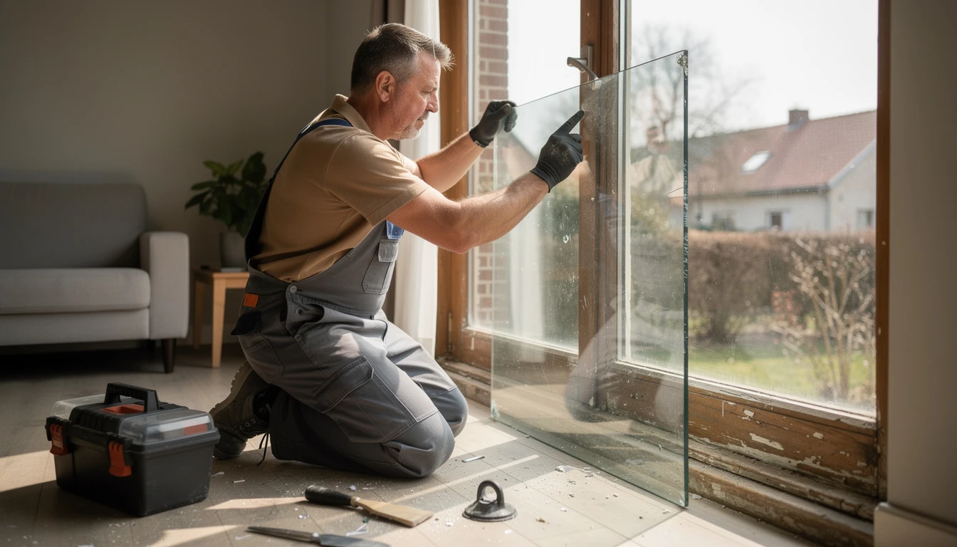 Dépannage vitrier à Meulebeke : solutions rapides pour tous vos besoins en vitrerie