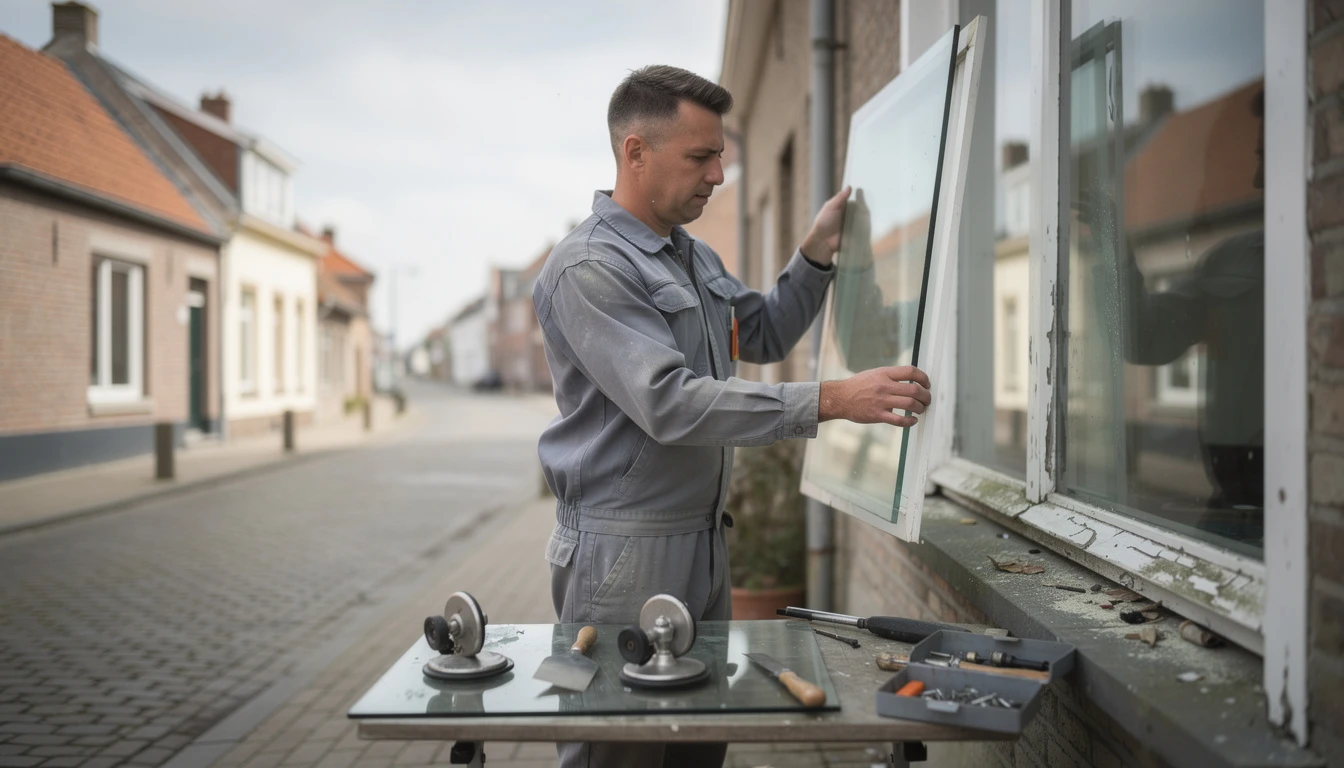 Dépannage vitrier à Oostduinkerke : solutions rapides et efficaces