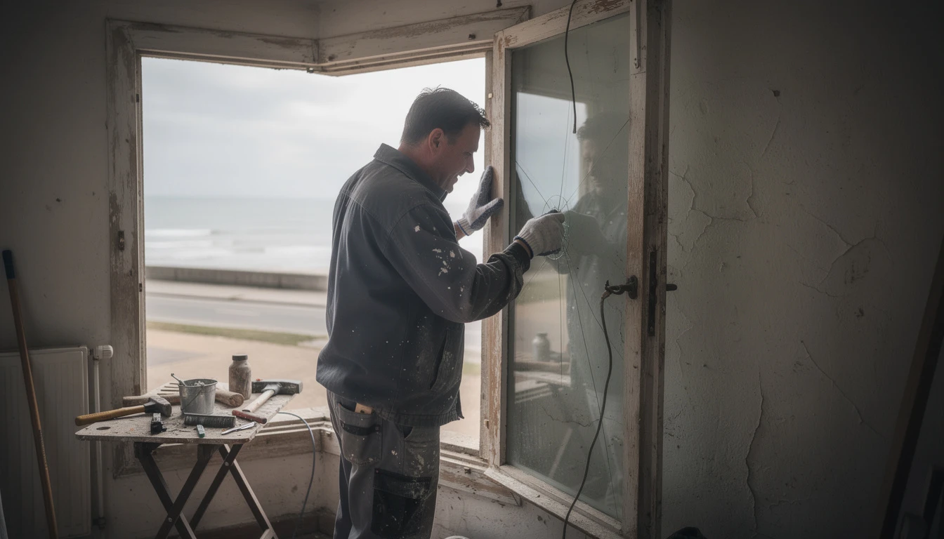 Dépannage vitrier à Oostende : tout ce qu’il faut savoir avant d’appeler un professionnel