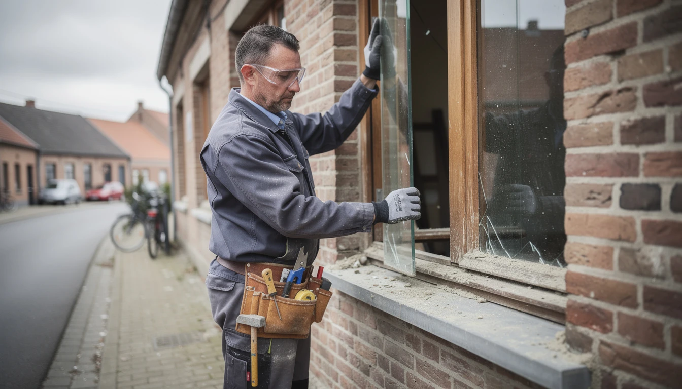 Dépannage vitrier à Oostrozebeke : solutions rapides pour vos problèmes de vitrerie