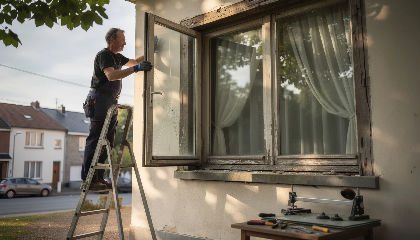 Dépannage vitrier à Ougrée : tout savoir pour vos problèmes de vitrerie