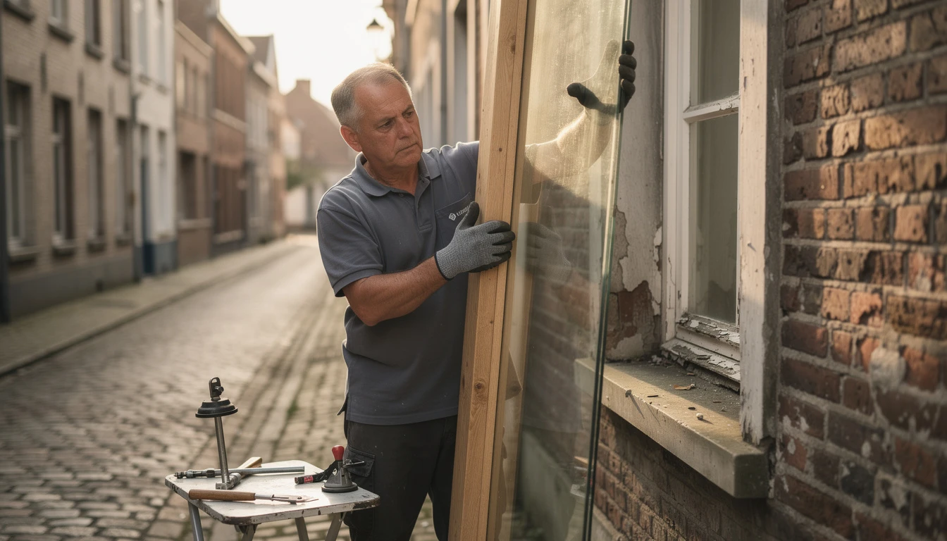 Dépannage vitrier à Poperinge : solutions rapides et efficaces pour tous les besoins en vitrerie