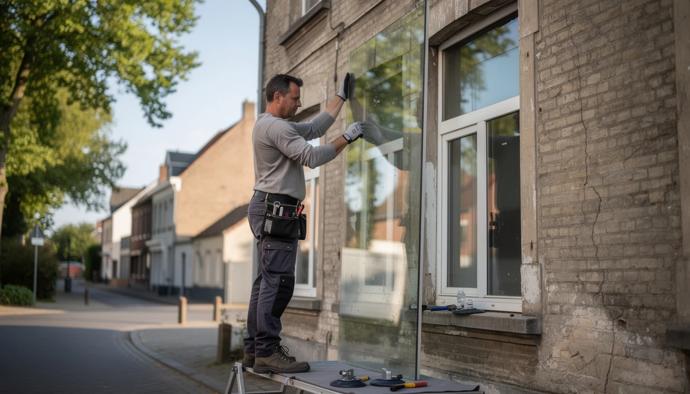 Dépannage vitrier à Rijkevorsel : solutions rapides et efficaces pour tous vos besoins en vitrerie