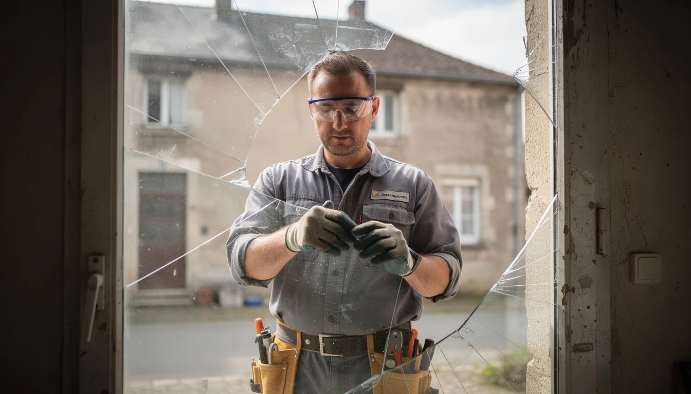 Dépannage vitrier à Saint Servais : tout savoir sur l’intervention rapide pour vos vitrages
