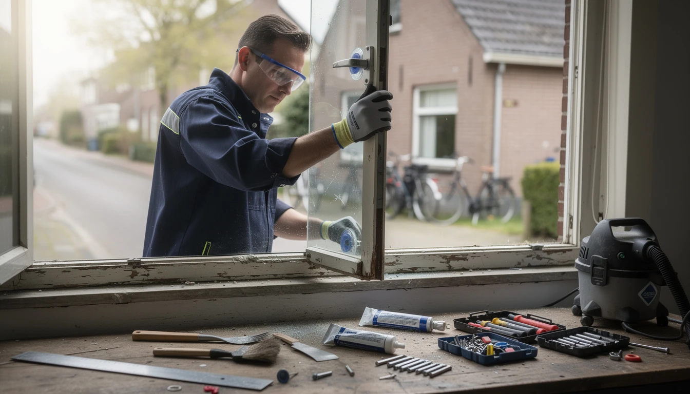 Dépannage vitrier à Schoten : tout savoir pour faire face aux urgences