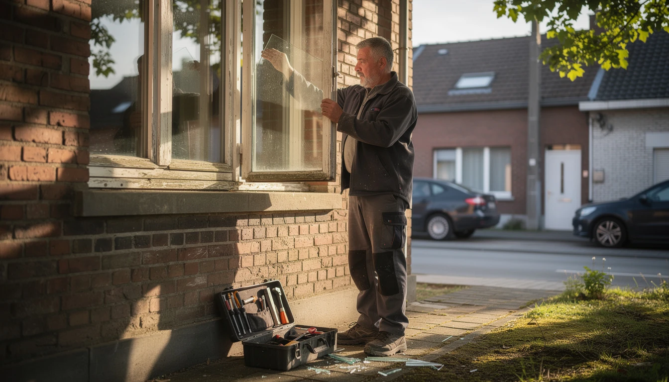 Dépannage vitrier Seraing : votre solution rapide pour tous travaux de vitrerie
