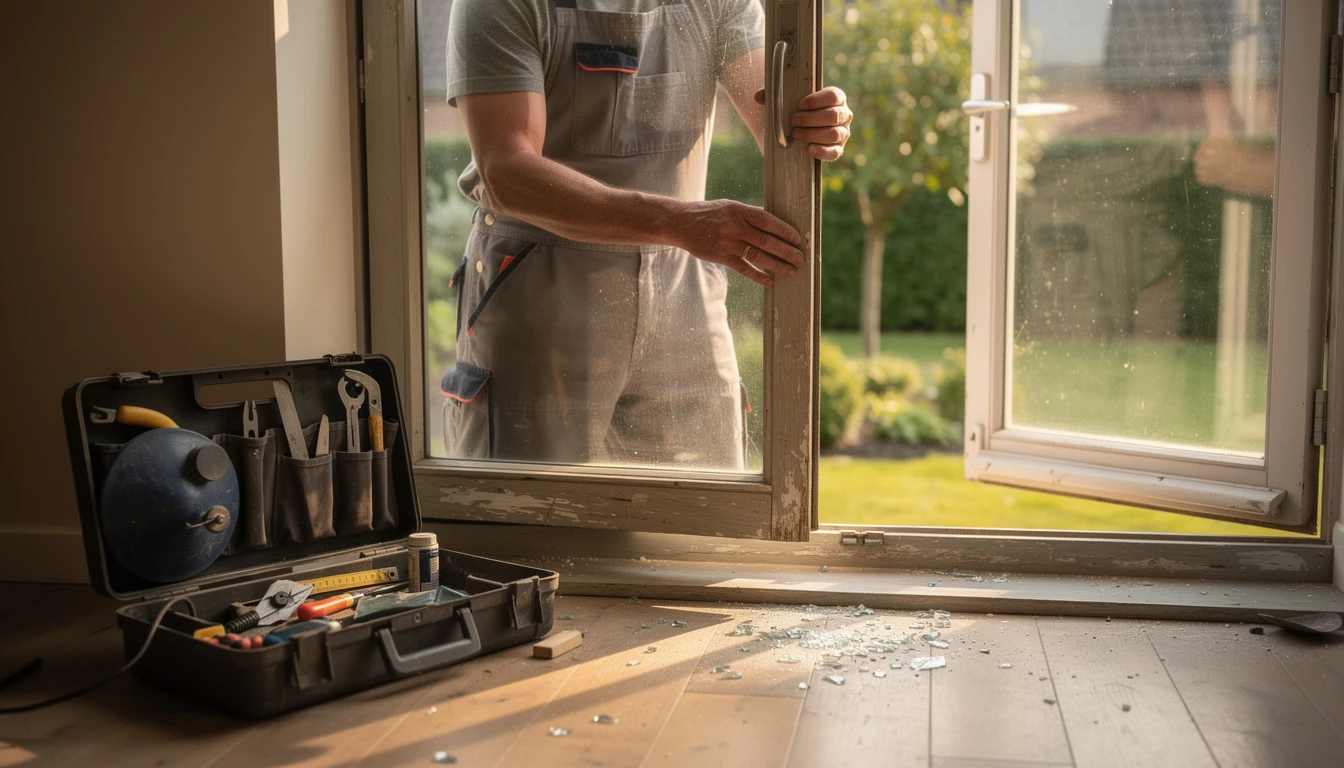 Dépannage vitrier à Sint Lenaarts : service rapide et solutions sur-mesure