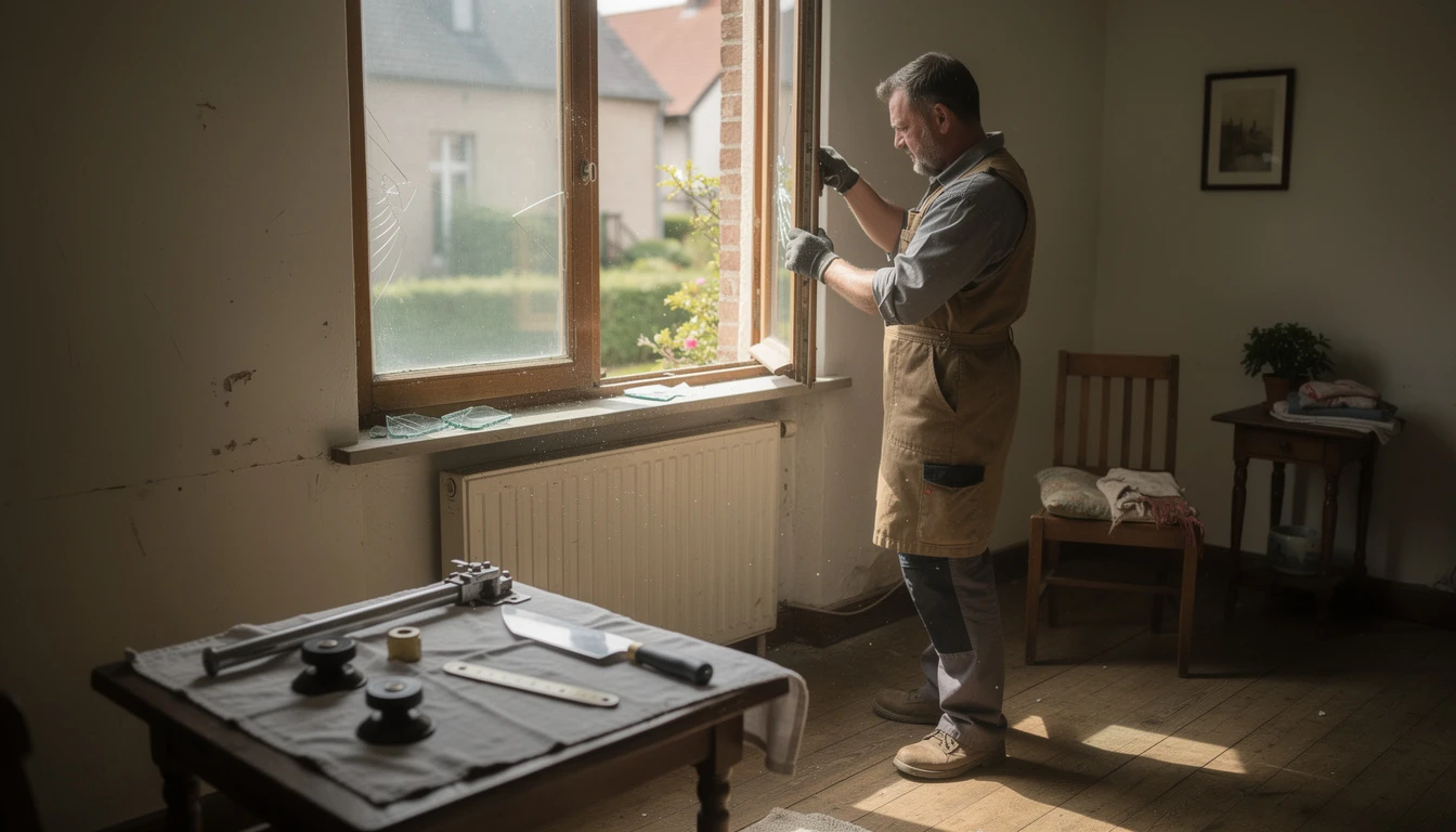 Dépannage vitrier à Tongerlo : guide pratique pour une intervention rapide et efficace
