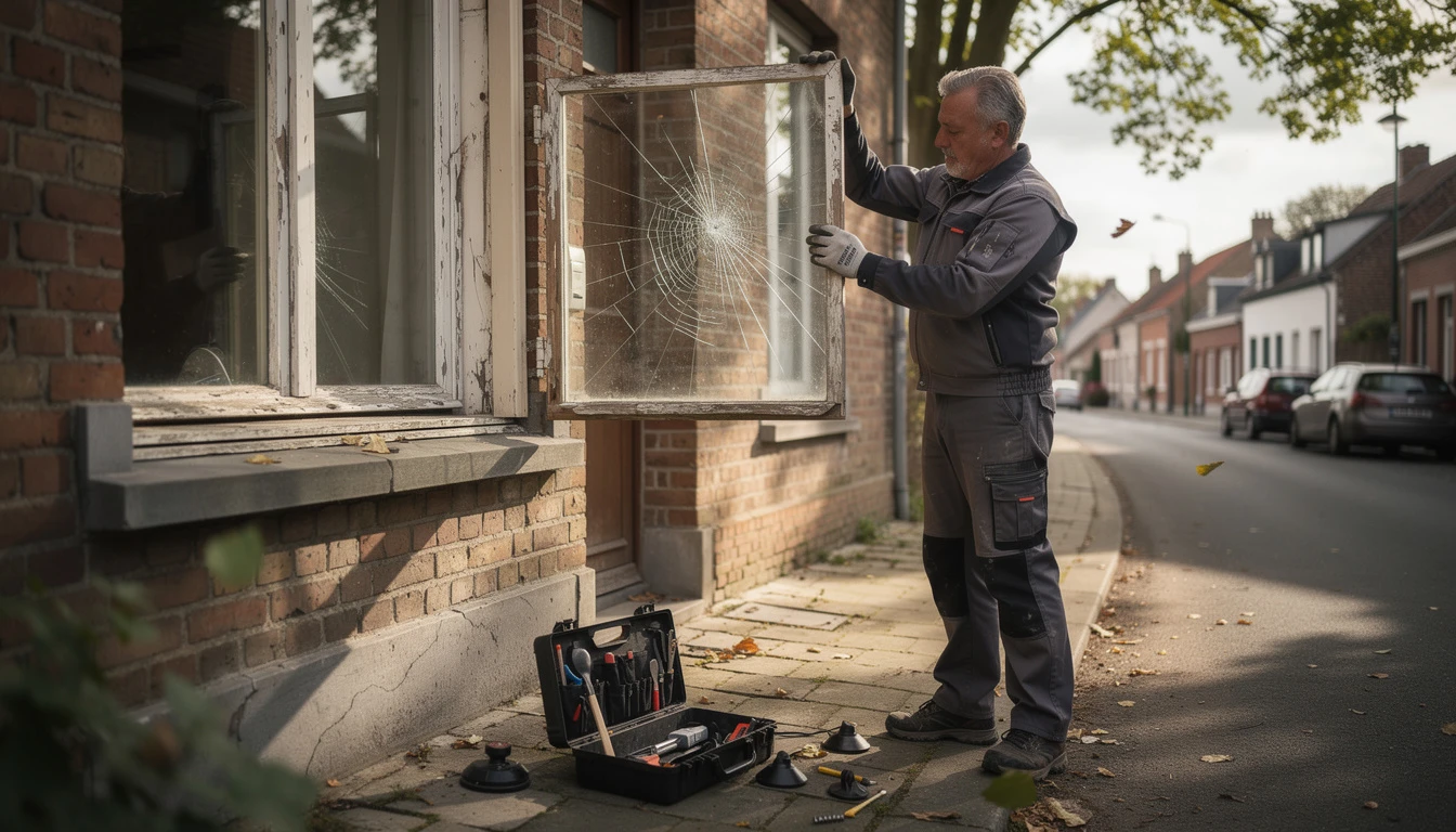 Dépannage vitrier à Tournai : solutions rapides et efficaces pour tous les besoins en vitrerie
