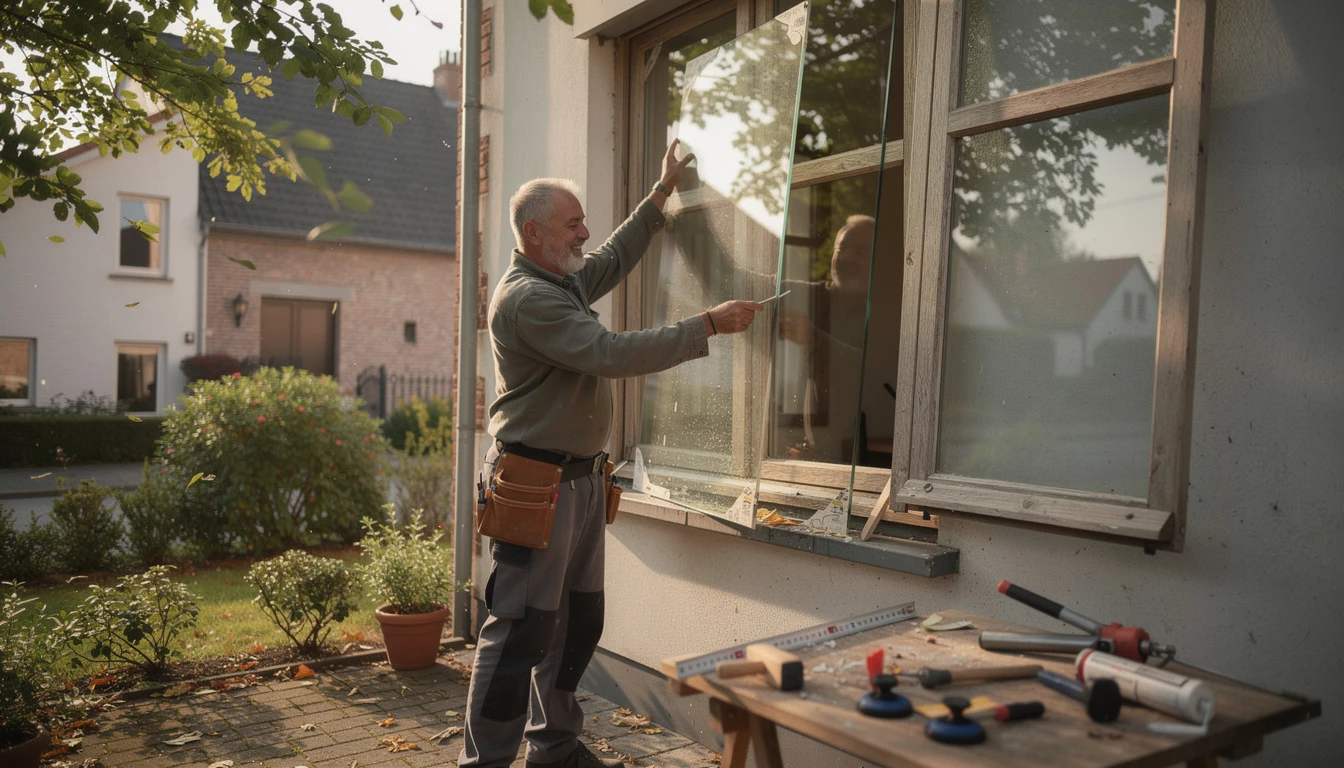 Dépannage vitrier à Wichelen : solutions efficaces pour tous vos besoins en vitrerie