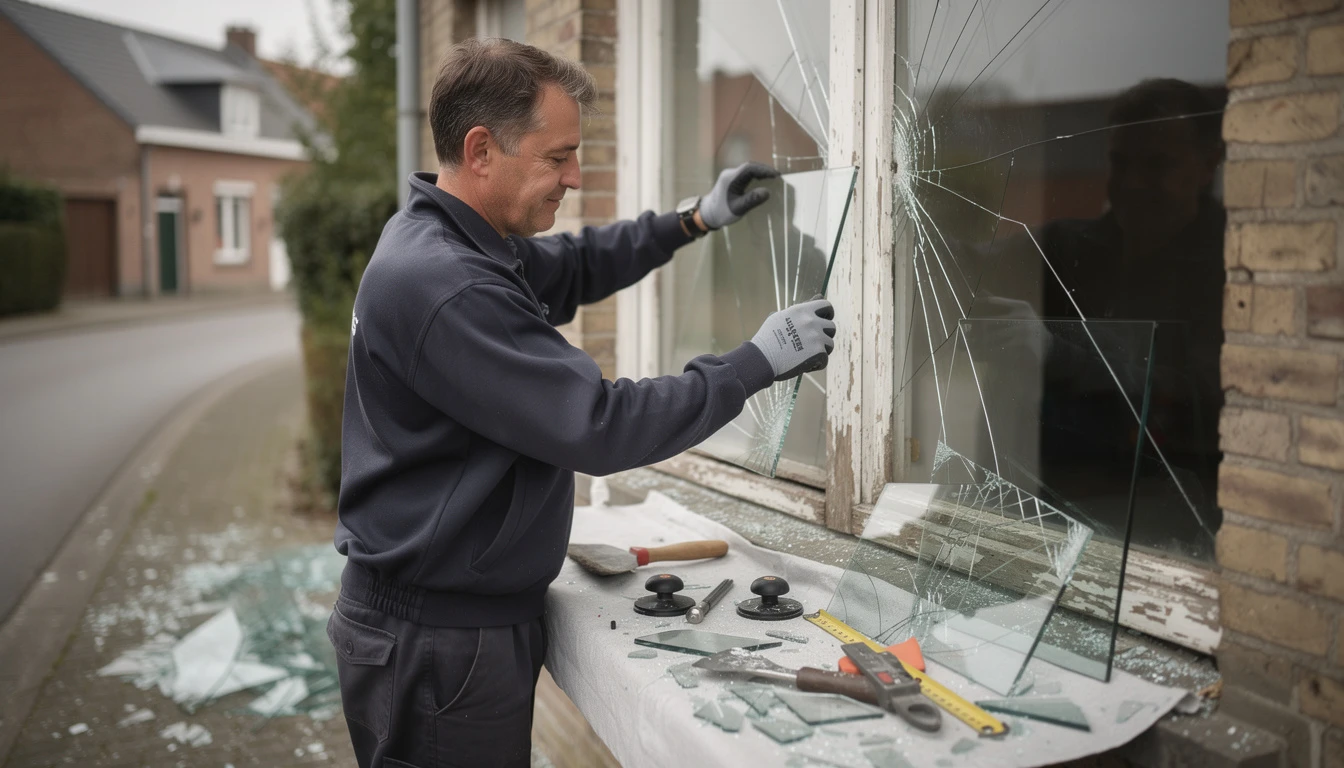 Dépannage vitrier à Zedelgem : solutions rapides et efficaces pour vos urgences