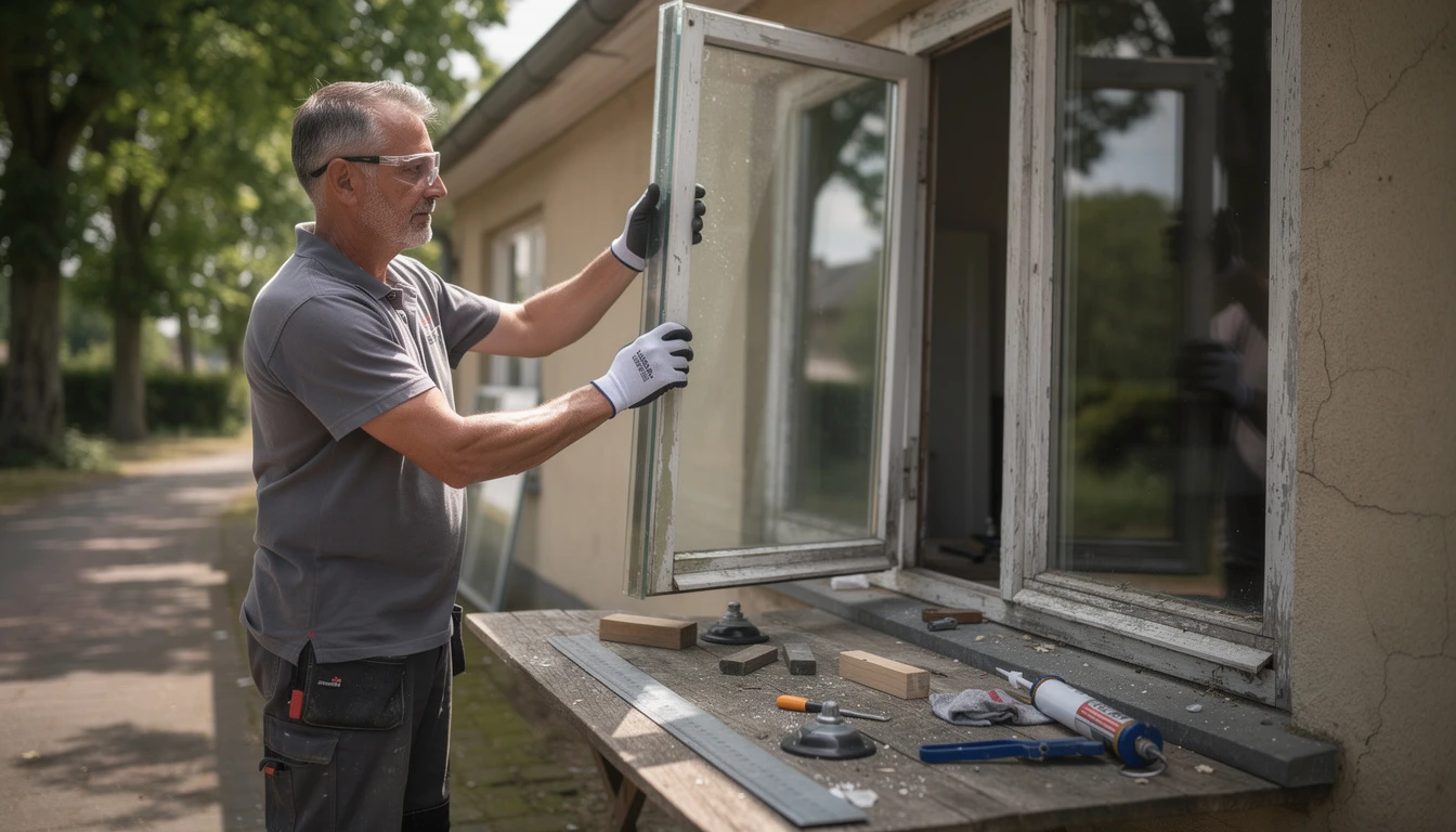Dépannage vitrier à Zoersel : interventions rapides pour tous vos besoins en vitrerie